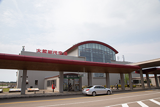 大館能代空港の外観写真