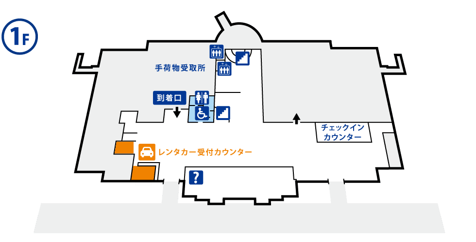 久米島機場航廈內部介紹