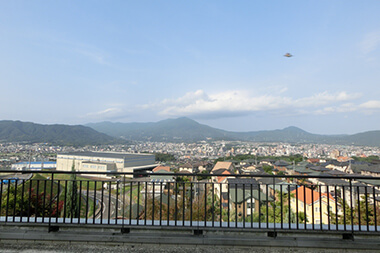 天拝山 中腹