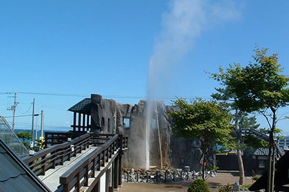 しかべ間歇泉公園