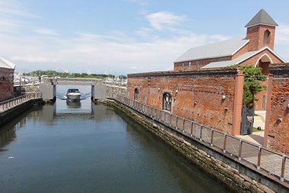 赤レンガ倉庫群の全体像