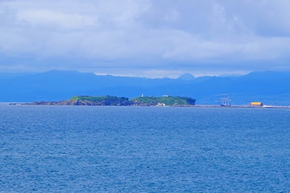 かもめ島と開陽丸