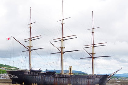 復元された開陽丸