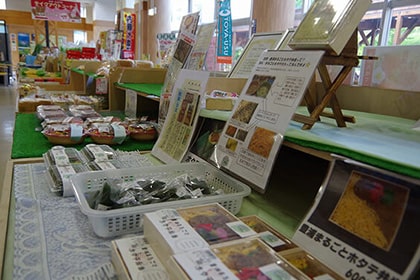 道の駅とようらの内観