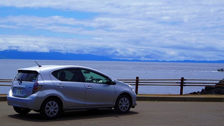 北海道最南端の海岸線を走り松前、江差へ