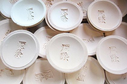 素焼きの皿