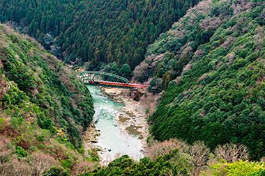 保津峡展望台