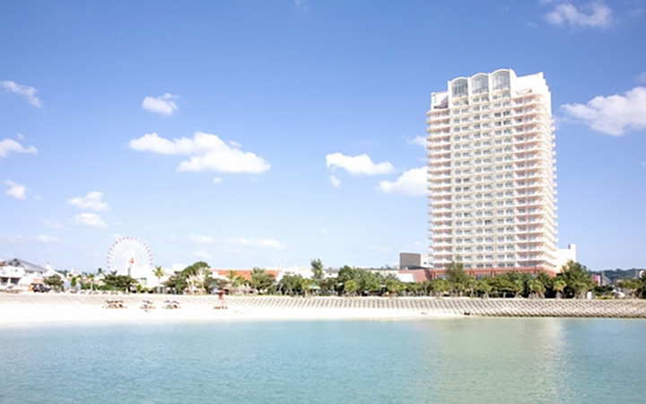 沖繩海灘塔樓酒店照片