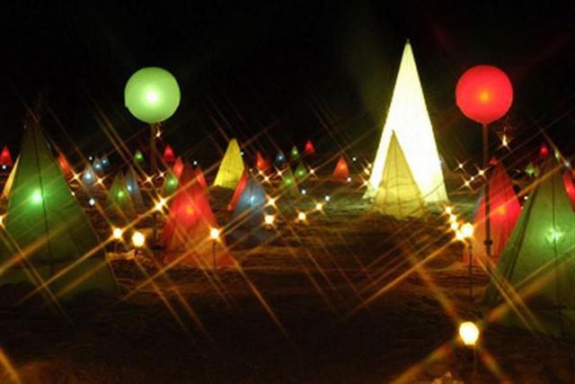 北海道音更十勝川天鵝祭「彩凜華」