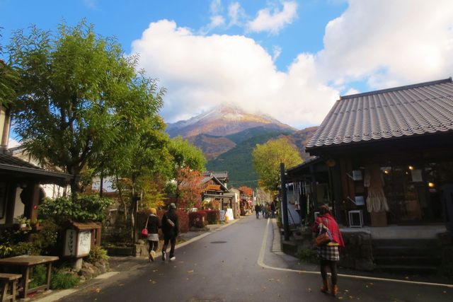 前往全國數一數二的溫泉觀光地──湯布院
