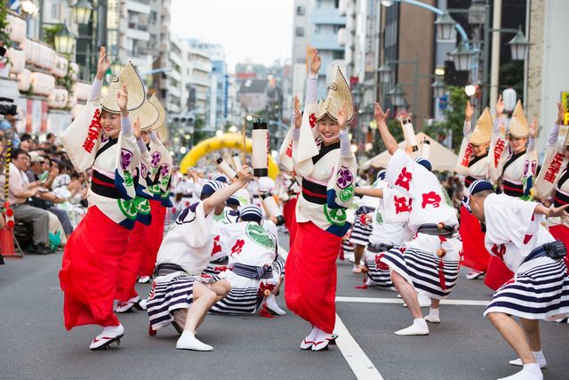 東京高圓寺阿波舞大會