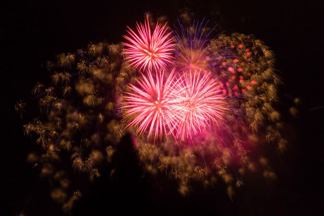 神宮外苑煙火大會