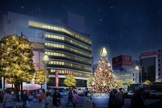 吉祥寺站北口站前廣場舉辦「吉祥寺武藏野燈飾」！