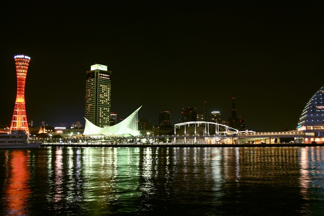 神戶港夜景