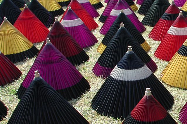 體驗日本傳統工藝：岐阜和傘的交通指引