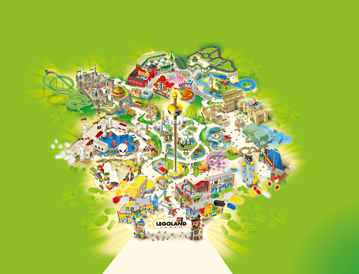 屋外型兒童主題樂園「LEGOLAND® Japan」於4月1