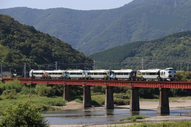搭上JR西日本熊貓黑潮號去冒險世界