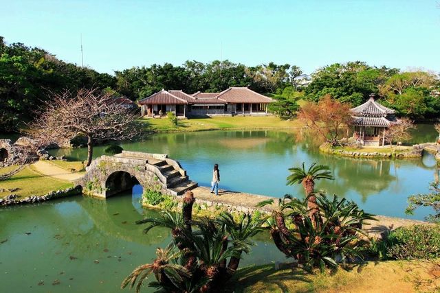 琉球王國貴族的離宮庭園，世界遺產「識名園」