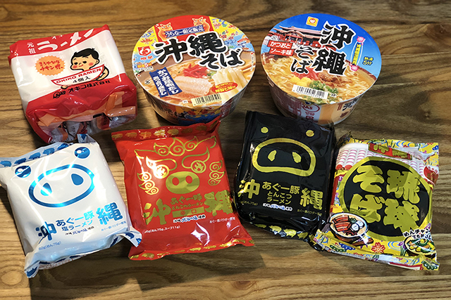 一星期泡麵生活！7種沖繩當地泡麵，哪個最好吃？