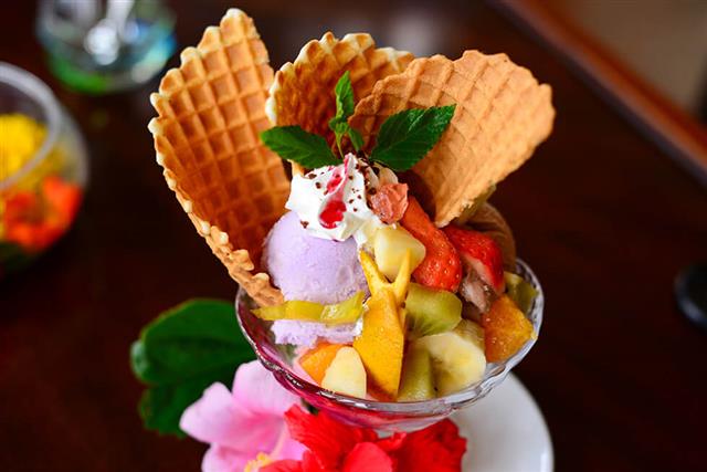 「Ice Cream Cafe ARK」享受360度全景與冰